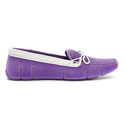 Ws lace loafer purple_white velvet