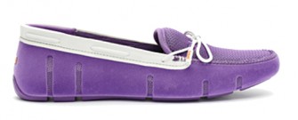 Ws lace loafer purple_white velvet